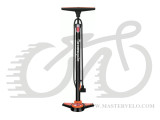 Насос напольный Green Cycle GPF-005 стальной корпус, с манометром, Presta+Schrader, 160 psi